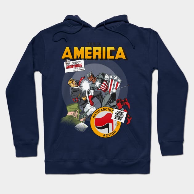 This is America Hoodie by Mateus